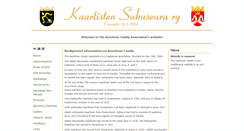 Desktop Screenshot of kaartistensukuseura.fi
